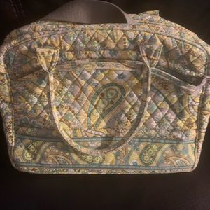 Vera Bradley laptop organizer bag.